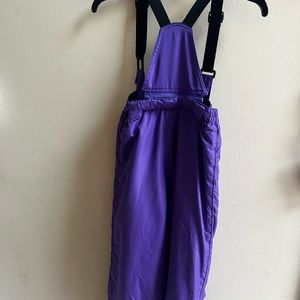 Snowsuit overall Kids's size 10/12 purple